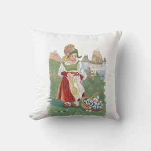 Almofada Pequena travesseiro decorativo holandesa 16x16