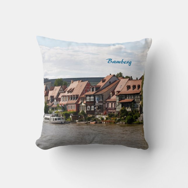 Almofada Pequena Veneza em Bamberg (Frente)