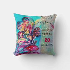 Almofada PEQUENO ELF DO CHÁ DE FRALDAS MUSHROOMS Status Bab