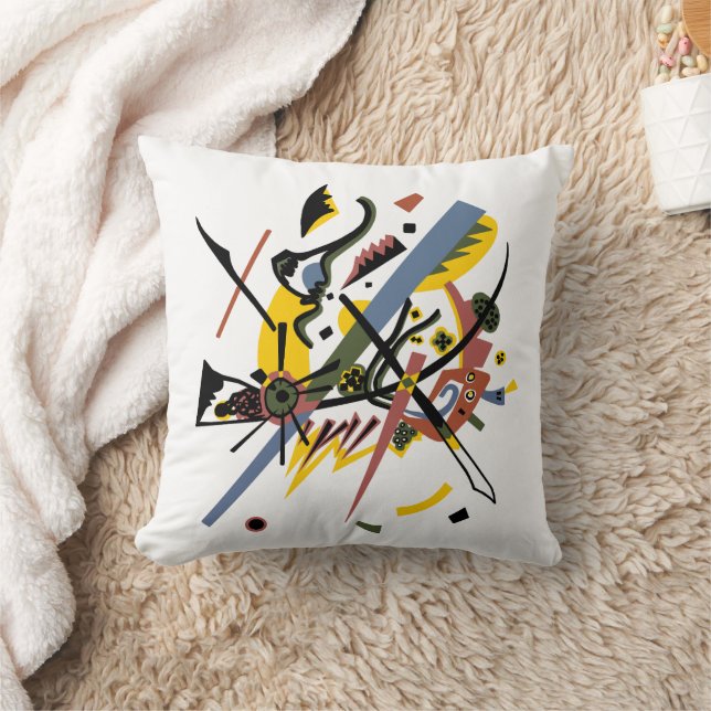 Almofada Pequenos mundos, Vassily Kandinsky em cores digita (Cobertor)