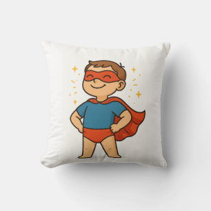 Almofada Pequenos super-heróis - Bela Garota e Cartoon Hero