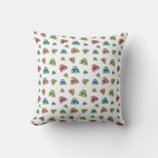 Almofada Pequenos Tratores, Branco, Cushion