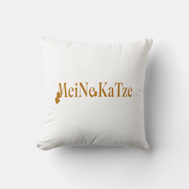 Almofada Perfeito para amantes de gatos. (Frente)