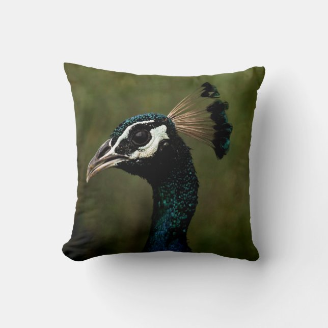 Almofada Perfil de Peacock (Frente)