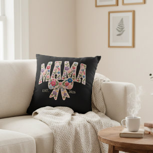 Almofada Pérola Floral Mama Universidade Arte Feminina