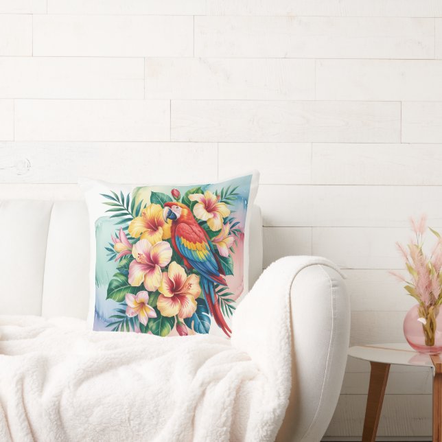 Almofada Perroquet exotique (Sofá)