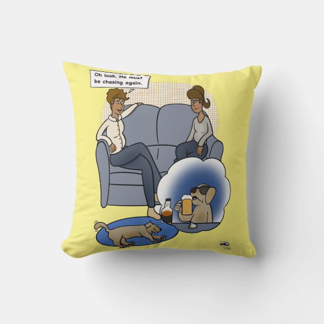 Almofada Perseguindo Sonho (Frente)