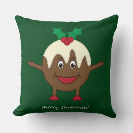 Almofada Personagem de desenho animado de pudim de Natal