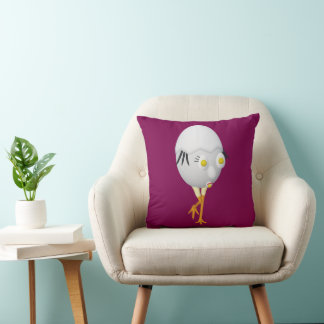 Almofada Personagem de Ovo Excêntrico RG & RA Design Fofo