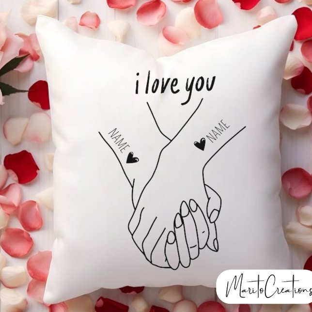 Almofada personalised cushion to give as a valentine's day  (Criador carregado)