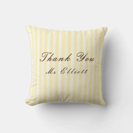Almofada Personalised Thank You Teacher Throw Cushion 