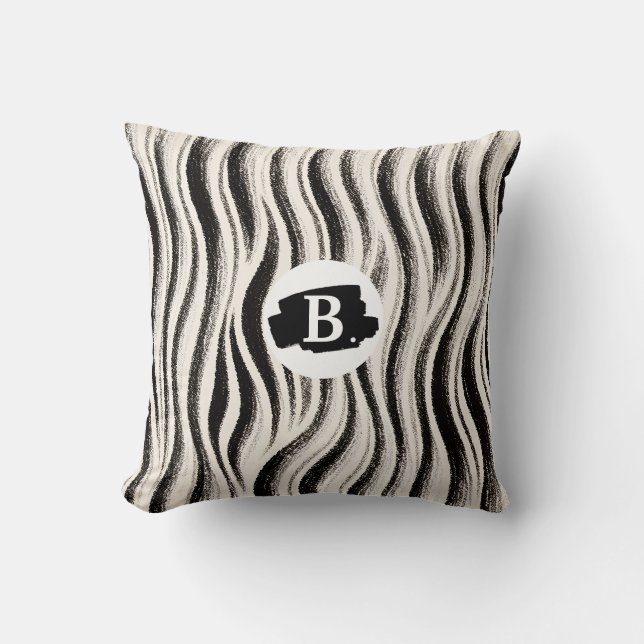 Almofada Personalizada com Listras de Zebra – Pers (Frente)