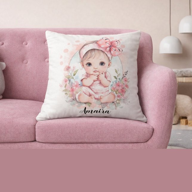 Almofada Personalizada com Nome de Menina (Criador carregado)