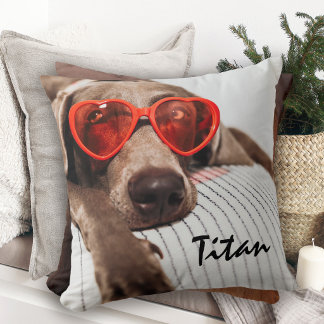 Almofada Personalizada de 2 Fotos de Estimação co