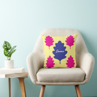 Almofada Personalizada Floral Nome Personalizado C