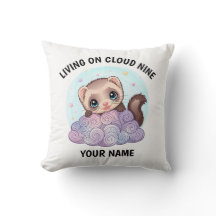 Almofada Personalizada Fofa de Furão