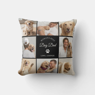 Almofada Personalizada Melhor Pai de Cachorro do M
