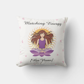 Almofada Personalizada Mindful Throw para Ela | No