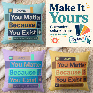 Almofada Personalizada Você Importa
