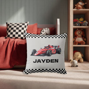 Almofada Personalizada Xadrez Carros de Corrida Me