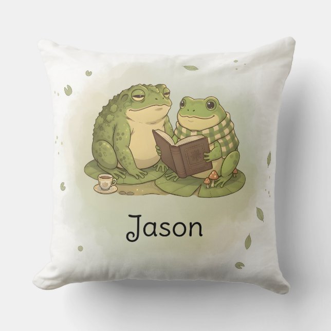 Almofada Personalizado BG 1 Sapo Mossy (Frente)
