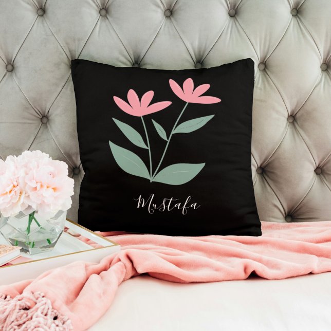 Almofada Personalizado Floral (Criador carregado)