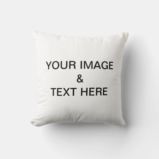Almofada Personalizado Imagem Foto Favorita (Frente)