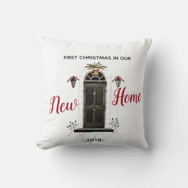 Almofada Personalizado Nosso Novo Travesseiro decorativo De (Frente)