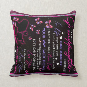 Almofada Personalizado Para Minha Neta Borboleta De Borbole