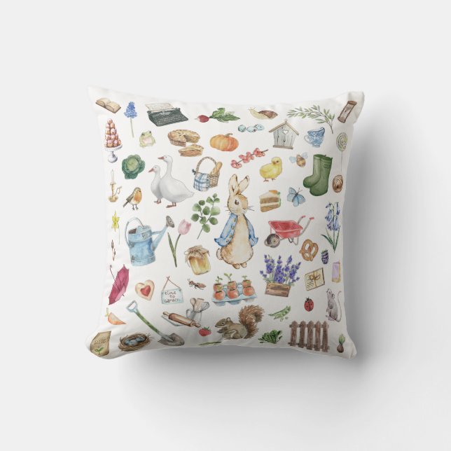 Almofada personalizado peter o coelho (Frente)