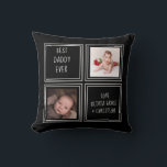 Almofada Personalizado Um de um Modelo de Foto Tipo Dois<br><div class="desc">Personalizado Um de um travesseiro de colagem de Modelo de Foto do Tipo Dois de Ricaso ...  adicione suas próprias fotos.. fácil de usar modelo de travesseiro ...  basta carregar suas próprias fotos para este travesseiro e fazer de si mesmo uma única manutenção</div>