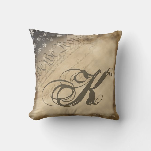 Almofada Personalizado WE O Travesseiro PESSOAS American Fl (Frente)