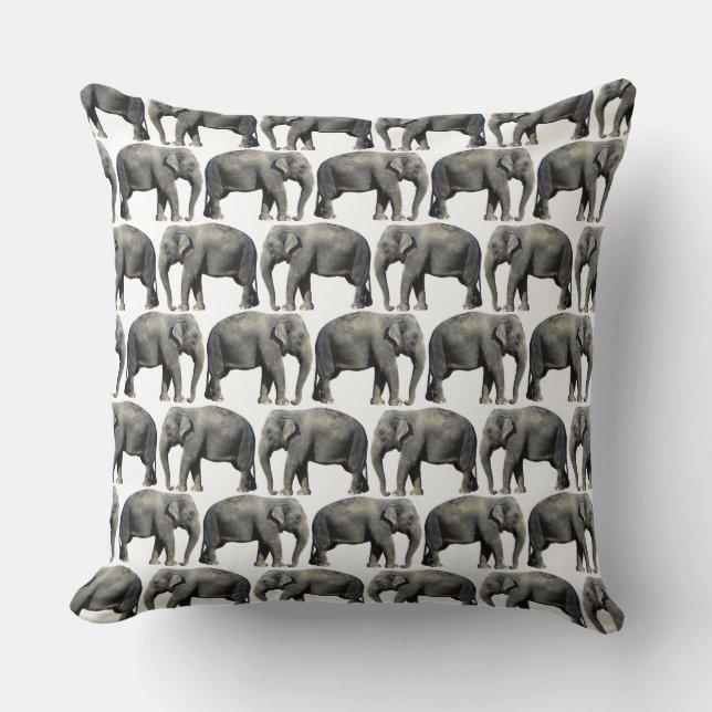 Almofada Personalizar elefante (Frente)