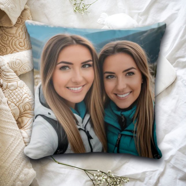 Almofada Personalizar Melhores Amigos 2 Imagens (Criador carregado)