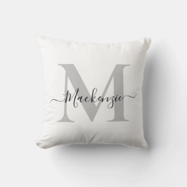 Almofada Personalizar Nome Inicial do Monograma