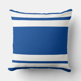 Almofada Personalizar o Azul e Branco Desportivo Adicionar 