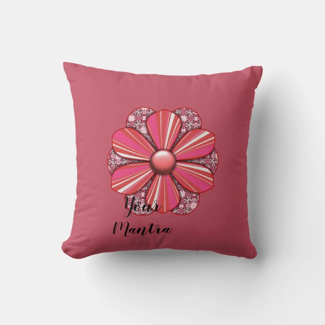 Almofada Personalizar o Design de Flor Bonito (Frente)