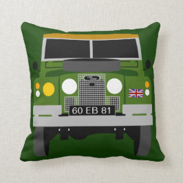 Almofada Personalizar o exército britânico Veteran Land Rov