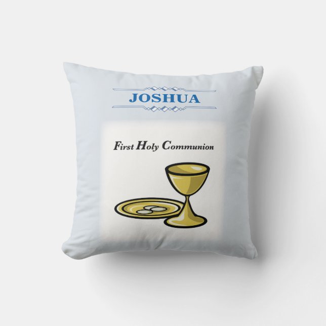 Almofada Personalizar, primeiro órgão comunitário e sangue (Frente)