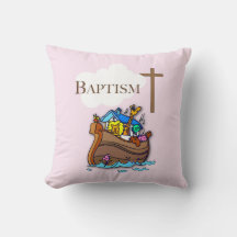 Personalizável, Arca de Noé do Batismo de Menina B