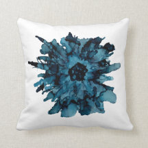 Personalizável! Mãe de aranha azul Mão floral pint