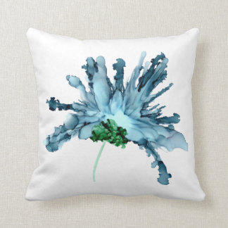 Almofada Personalizável! Pintado com lábio azul-barbudo