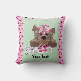 Almofada Personalize o Travesseiro decorativo 20" x 20"