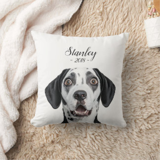 Almofada personalize pet name & picture