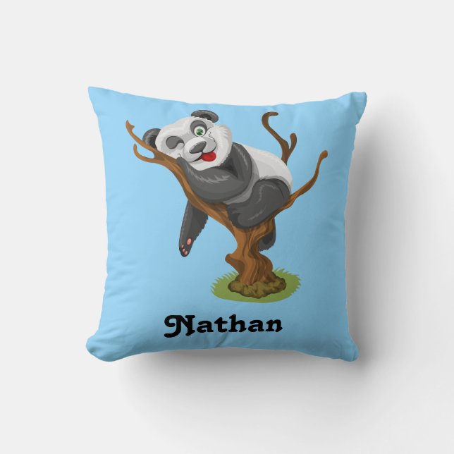 Almofada Personalize Seu Proprio Panda Bebê Fofo (Frente)