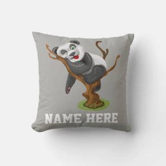 Almofada Personalize Seu Próprio Panda De Bebê Bonito