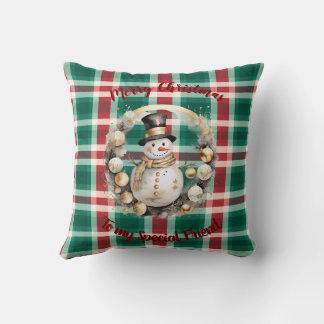 Almofada Personalize this Unique Christmas Throw Pillow 