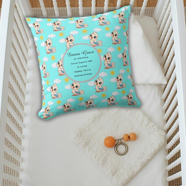Almofada Personalized Baby Bird Pillow (Criador carregado)