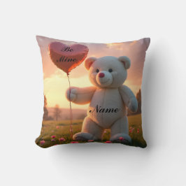 Almofada Personalized Bear Valentine 