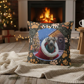 Almofada Personalized Dog Photo Pillow Gift
